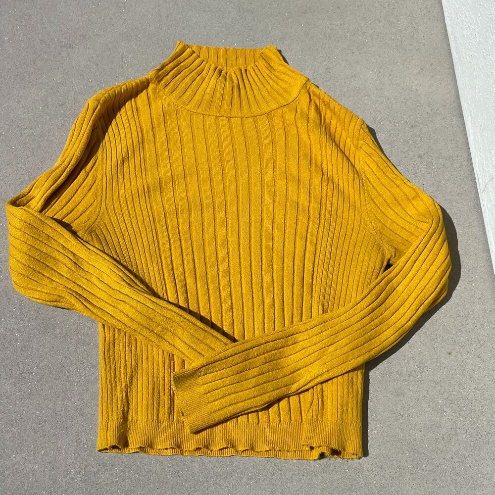 Yellow Urban turtleneck